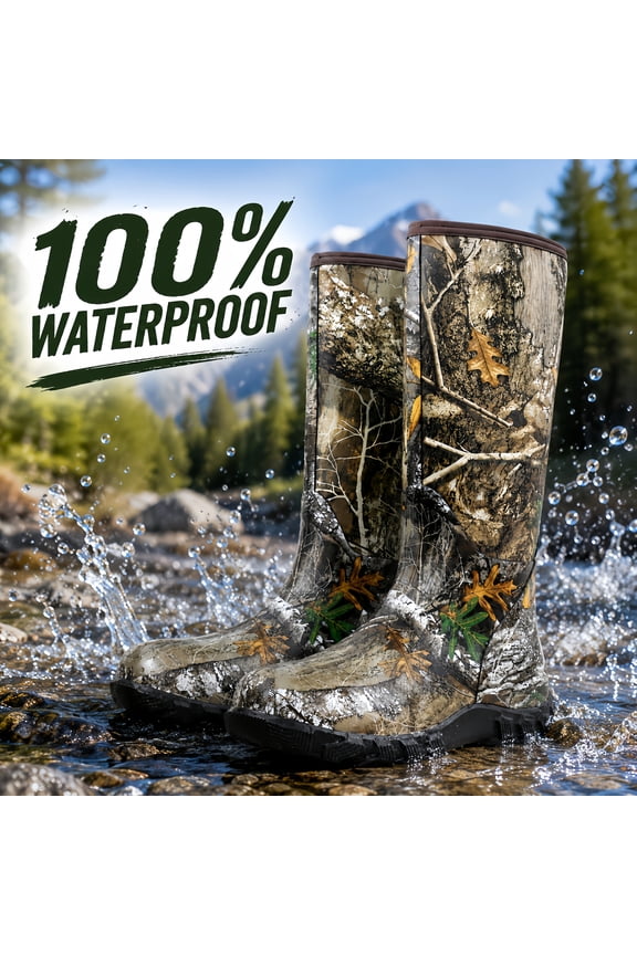 Men’s Camouflage Hunting Boots