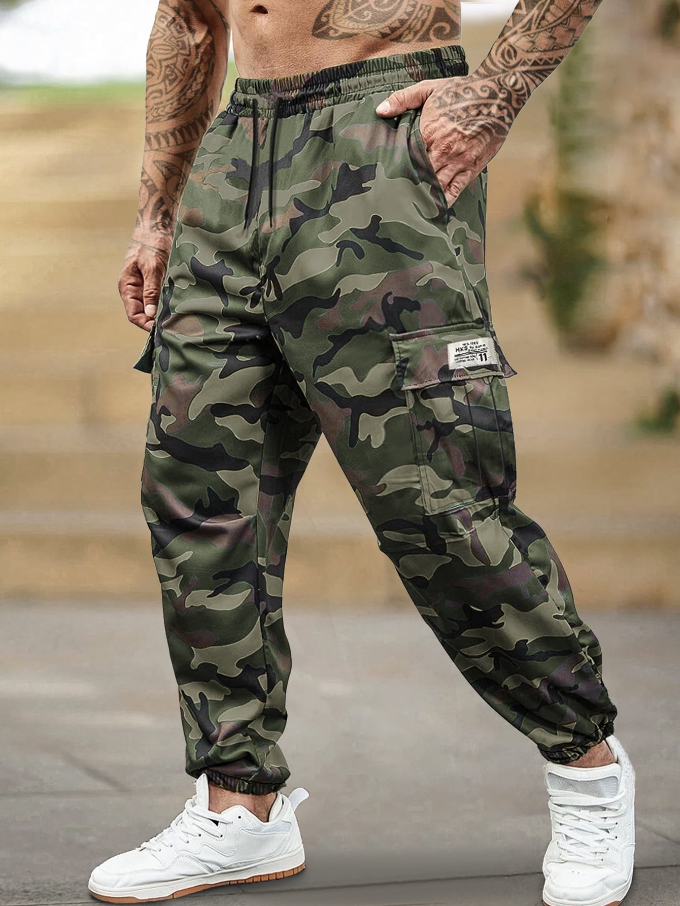 Hidkat, Men's Camouflage Pants, Cargo, Size S Beige - Walmart.com