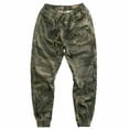 thumbnail image 1 of Men’s Camouflage Print Jogger Pants Elastic Waist Drawstring Cargo Style Casual Trousers for Outdoor Wear, 1 of 3