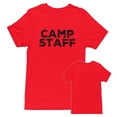 thumbnail image 1 of Men's Camp Staff Tee NR, Front Only, Red, L, 1 of 1