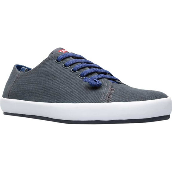 Men's Camper Peu Rambla Sneaker Charcoal Natural Cotton 40 M