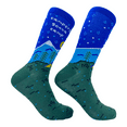 thumbnail image 1 of Men's Campers Gonna Camp Socks Funny Outdoor Hiking Footwear, 1 of 7