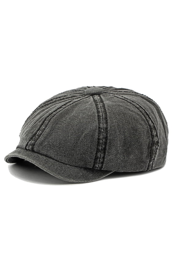 Men's Can Wear Beret Washed Denim Material Cap Couple Literary Painter Hat Retro Newsboy Cap Minimalist Solid French Hat Women Large Hats Women Leather Barrette Hat Vintage Hats Hats with Teal Hat