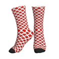 thumbnail image 1 of Men's Canada Maple Leaf Pattern Novelty Athletic Socks Women's Digital Printing Funky Patterned Crew Socks, 1 of 7