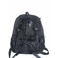thumbnail image 1 of Men's Canvas Backpack for Leisure Travel - Durable Water - Resistant Material, Multiple Compartments, Adjustable Straps, Versatile for Commuting & Outdoor Activities,Black, 1 of 4