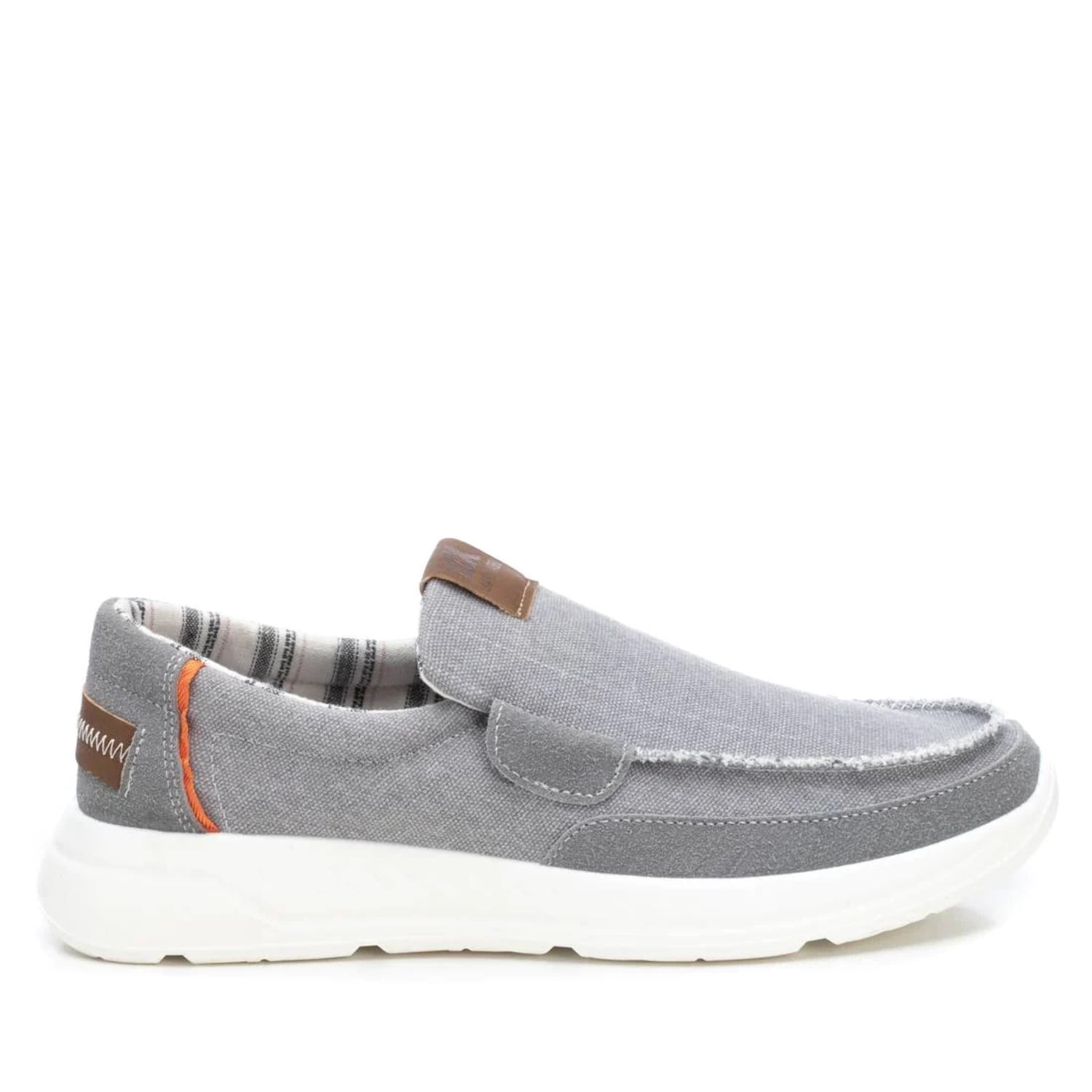 NEW XTI men\'s canvas loafers in grey Amazon.com | Bruno Marc Men main image 3
