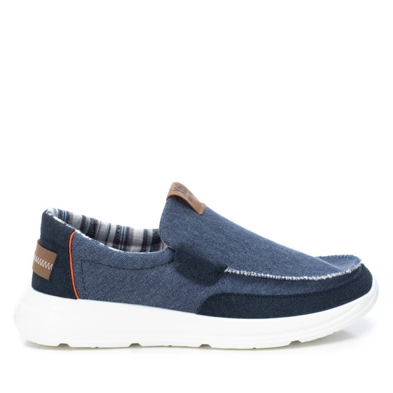 NEW XTI men\'s canvas loafers in navy Xti Men main image 2