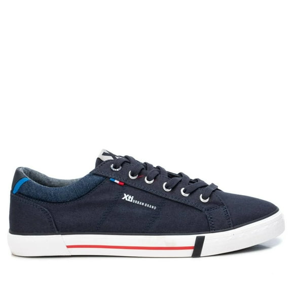 Men's Canvas Sneakers By Xti-44835-Navy
