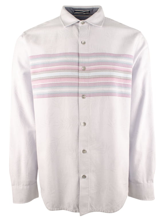 Men's Canyon Beach Horizon Striped Long sleeved Shirt-HM-L