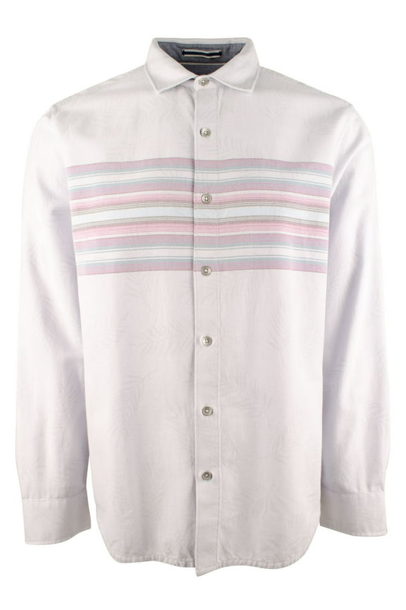 Men's Canyon Beach Horizon Striped Long sleeved Shirt-HM-L