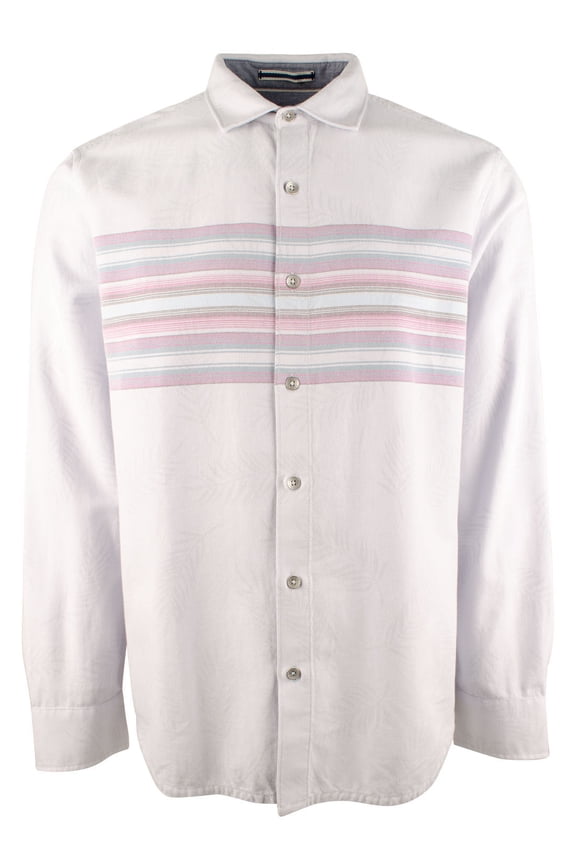 Men's Canyon Beach Horizon Striped Long sleeved Shirt-HM-XL
