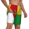 thumbnail image 1 of Men's Cape Verde Flag Swim Trunks with Compression Liner Bathing Suit Swimwear, 1 of 6