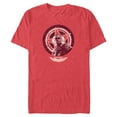 thumbnail image 1 of Men's Captain America: Brave New World Sam Wilson Distressed Shield Portrait  Graphic T-Shirt, 1 of 5