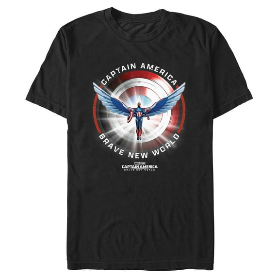 Men's Captain America: Brave New World Wings of Glory Graphic T-Shirt