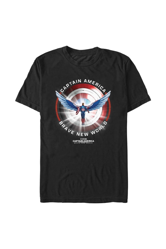 Men's Captain America: Brave New World Wings of Glory Graphic T-Shirt