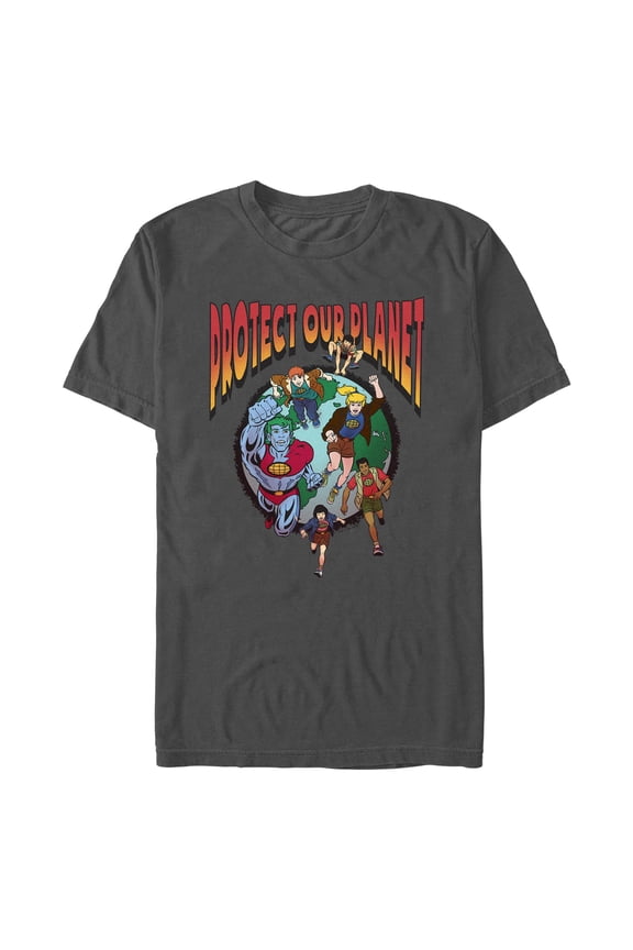 Men's Captain Planet and the Planeteers Protect Our Earth Graphic T-Shirt