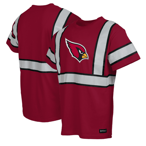 Men's Cardinal Arizona Cardinals Safety Heavyweight T-Shirt