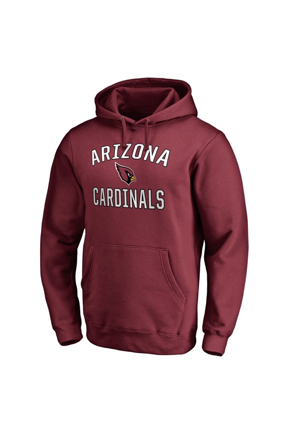 Men's Cardinal Arizona Cardinals Victory Arch Pullover Hoodie
