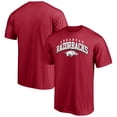 thumbnail image 1 of Men's Cardinal Arkansas Razorbacks Line Corps T-Shirt, 1 of 3