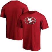 Mens Fanatics Scarlet San Francisco 49ers Primary Logo T-Shirt