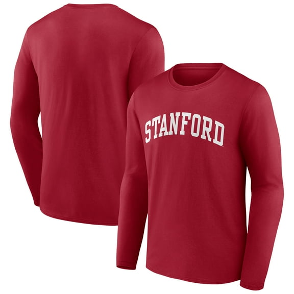 Men's Cardinal Stanford Cardinal Arch Long Sleeve T-Shirt