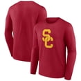 thumbnail image 1 of Men's Cardinal USC Trojans Logo Long Sleeve T-Shirt, 1 of 3