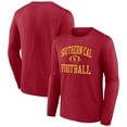 thumbnail image 1 of Men's Cardinal USC Trojans Neutral Zone Team Long Sleeve T-Shirt, 1 of 3