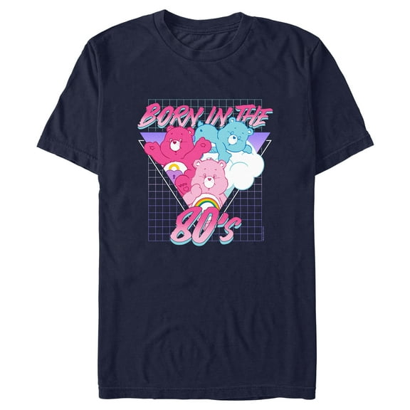 Men's Care Bears Born in the 80's  Graphic T-Shirt