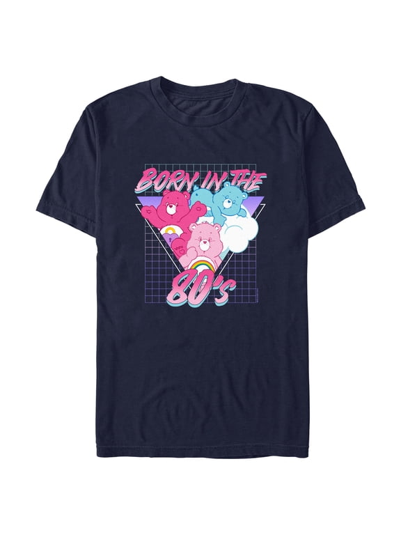 Men's Care Bears Born in the 80's Graphic T-Shirt