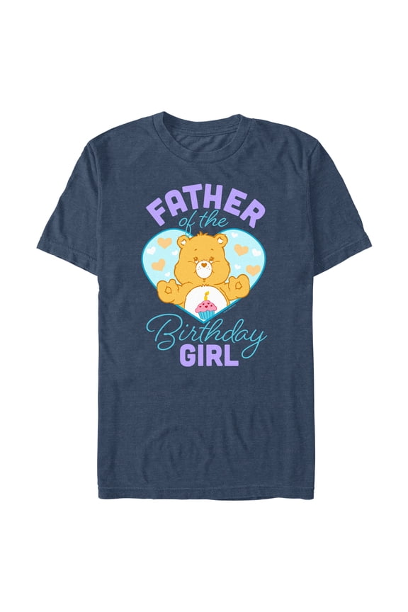 Men's Care Bears Father of the Birthday Girl Graphic T-Shirt