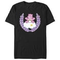thumbnail image 1 of Men's Care Bears Floral Wreath  Graphic Tee Black Small, 1 of 5