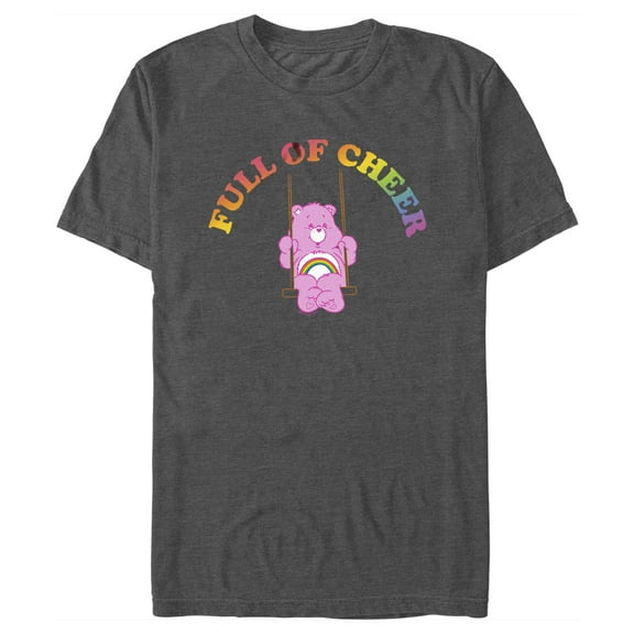 Men's Care Bears Full of Cheer Graphic Tee Charcoal Heather 3X Large