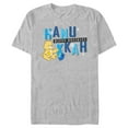 thumbnail image 1 of Men's Care Bears Funshine Bear Happy Hanukkah Graphic T-Shirt, 1 of 5