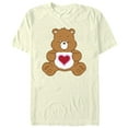 thumbnail image 1 of Men's Care Bears Tenderheart Bear Sitting  Graphic Tee Beige Small, 1 of 4
