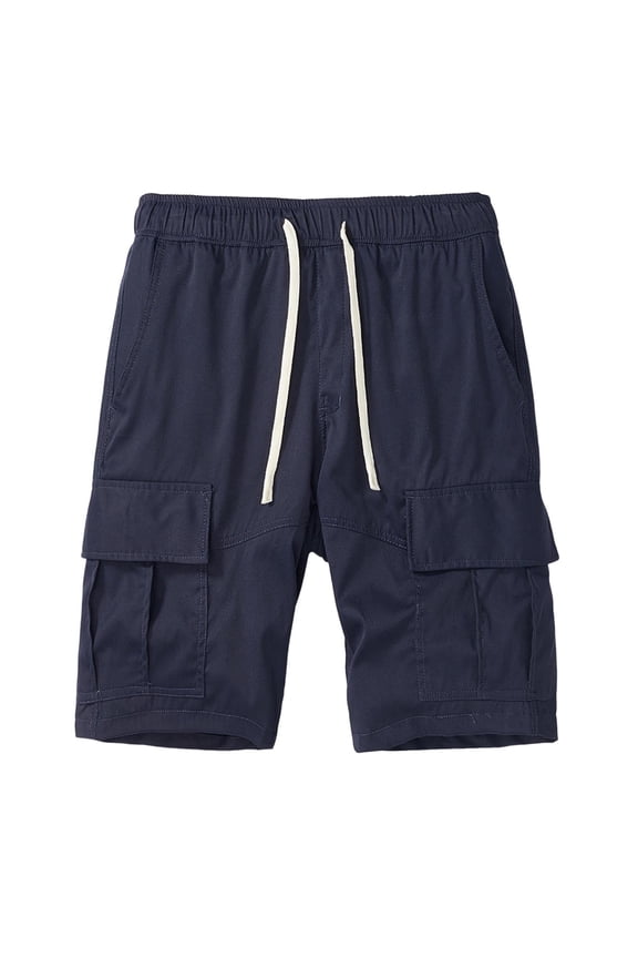 Men's Cargo Athletic Pants Tactical Hiking Gym Riding Elastic Waist Slim Fit Body Joggers Big and Tall Summer Cloth