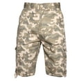 thumbnail image 1 of Men's Cargo Camo Shorts Cotton Pocket Relaxed Fit Original Deluxe Beige 34, 1 of 3