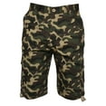 thumbnail image 1 of Men's Cargo Camo Shorts Cotton Pocket Relaxed Fit Original Deluxe Green 32, 1 of 3