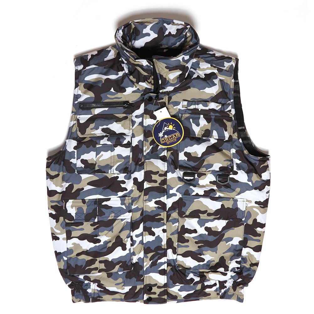 メンズウェア TANGRAM PACKABLE NYLON VEST CAMO XL 24772261-fe47-4874-b8bb-