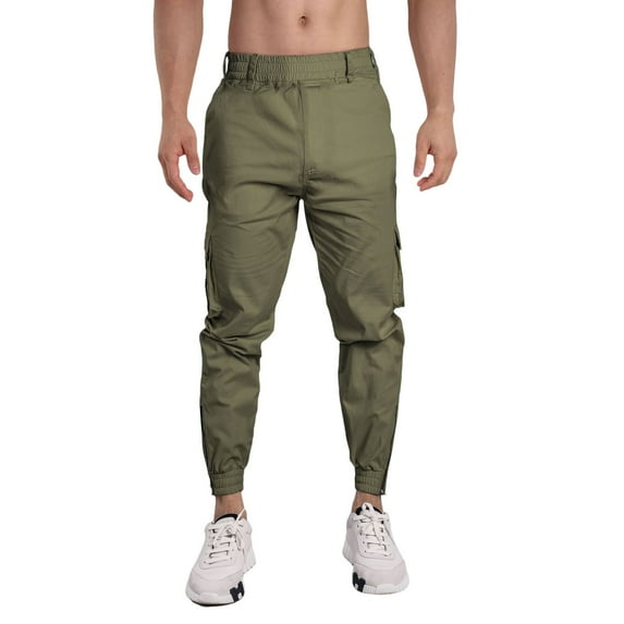Men's Cargo Pants 1 Year Mechanic Pants Shuffle Purse Sleepers Bedroom 4 Year Canvas Mens Big N Tall for Men L Mens Sports Casual Daily Outdoor Running Training Cargo Stylish Green M