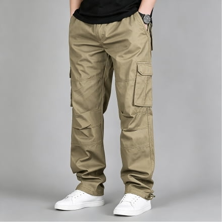 Men's Cargo Pants 6 Pocket UPF 50+ Lightweight Tapered Outdoor Work Pants S-XXL