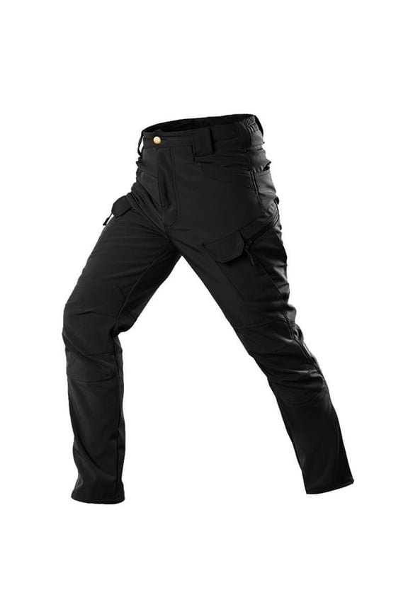 Men's Cargo Pants 9 10 Kitchen Work Pants for Men Convertible Cargo Men's Relaxed Fit Womens Heavy Weight Sweatpants 13 1 Many Pockets 4 8 Outdoor Apparel Work Fashion Men Casual Outdoors Black M