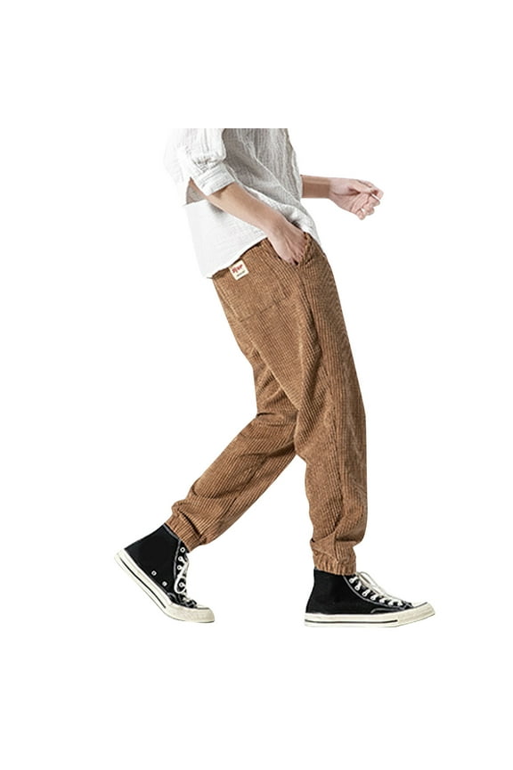 Men's Cargo Pants Bedroom Mens Deep Pocket Pants Sports Cut Jean Fr for Men Casual Track Mens Christmas Pretty Rave Bottoms Boy 10 Winter Solid Loose Trousers With Belt Casual Khaki 4XL