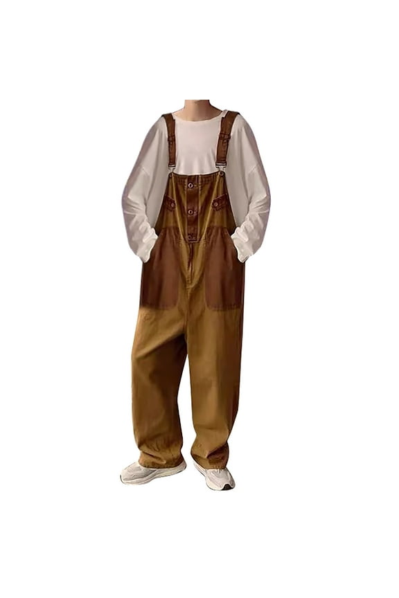 Men's Cargo Pants Big N Tall Pants for Men Kitchen Work for Men Workers Men's Outdoor Zip Cargo Pant Work Straight Shuffle Slim Mens Construction Brown 2XL