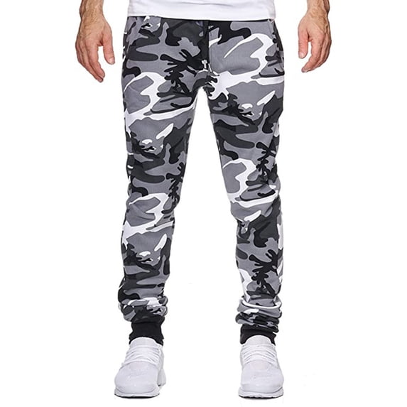 Men's Cargo Pants Camo Casual Work Military Tactical Pants