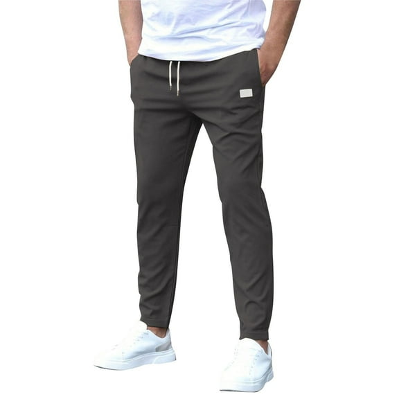 Men's Cargo Pants Casual Cargo Trousers Work Pants Straight Loose Button Pockets Cargo Pants Loose Fit Wide Leg Casual Trousers Male Loose Straight Trousers Large Size