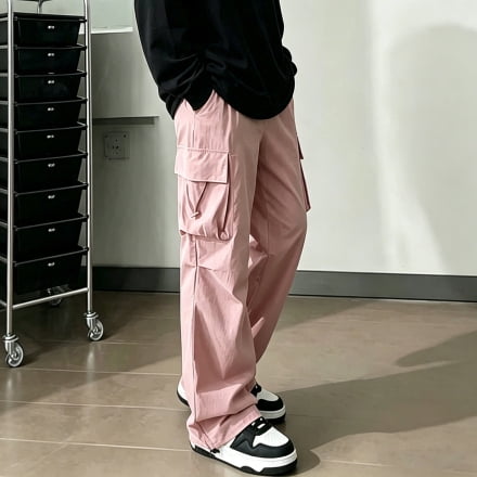 Men's Cargo Pants Comfort Expandable Waist Multi Utility Pockets Outdoor Walking Pants S-XL