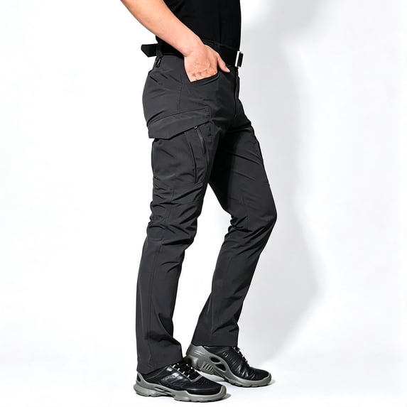 Men's Cargo Pants Flexible Fit Everyday Outdoor And Work Pants S‑XXL
