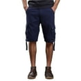 thumbnail image 1 of Men's Cargo Pants Foam Mens Relaxed Fit Cargo Pants Warm Mens 42x34 Mechanic for Men Big And Tall Sweatpants 1 Year Relaxed Fit Hiking Slim Casual Mid Navy 31, 1 of 5