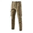 thumbnail image 1 of Men's Cargo Pants Heavy Weight Pants Men Nw780bl Clothes for Construction Work Cargo Socks for Men Work with Phone Pocket Utility Mechanic Big And Tall Boy 9 Mens Khaki L, 1 of 7
