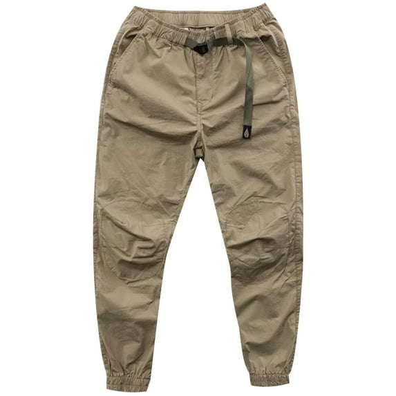 Men's Cargo Pants Indoor Convertible Cargo Pants Twill Star Boy Men's Work Construction Socks S Work for Men Young And Summer Wear Loose Leisure Sports Large Khaki L